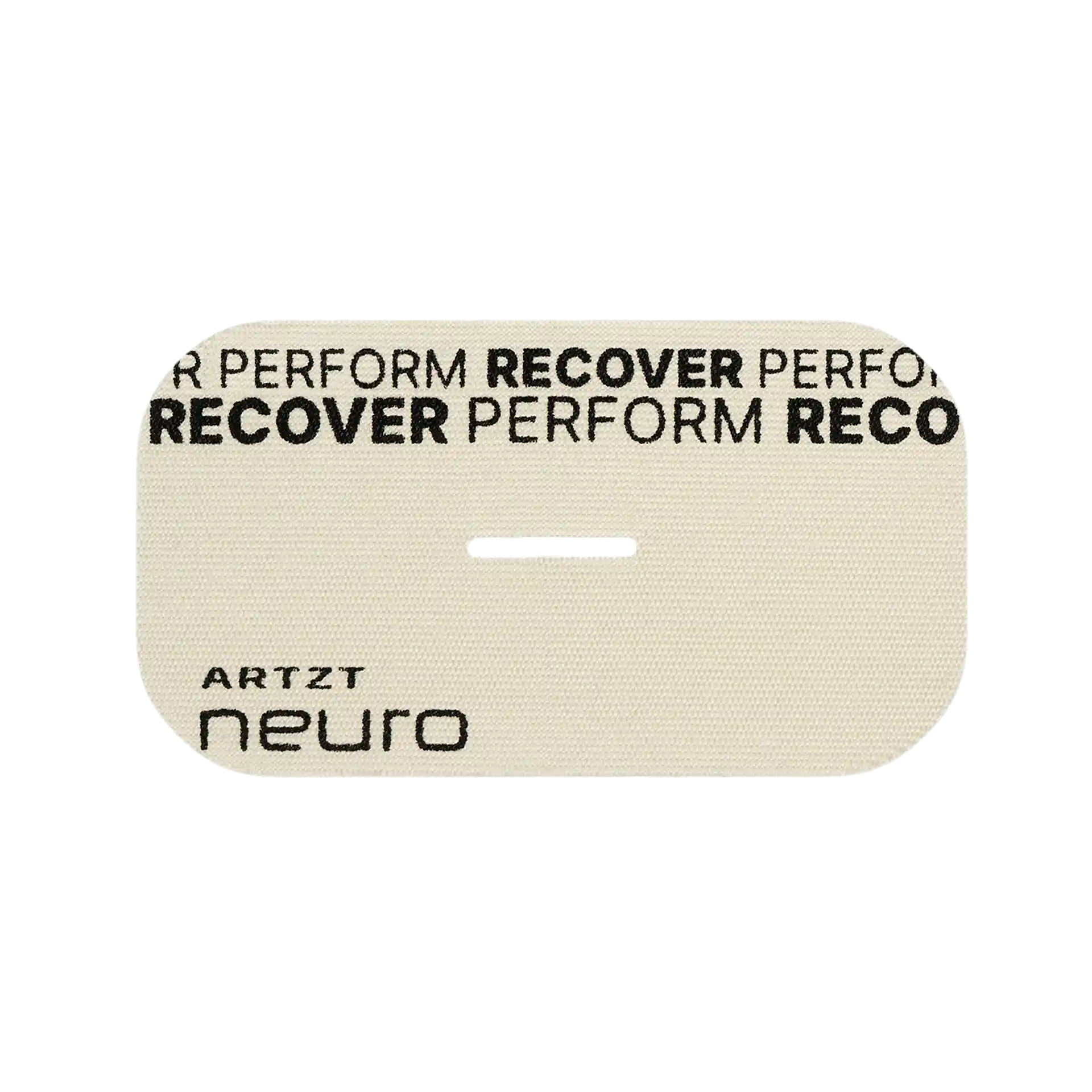 Beiges Mouth Tape Recovery mit Atemschlitz in der Mitte #farbe_cloud