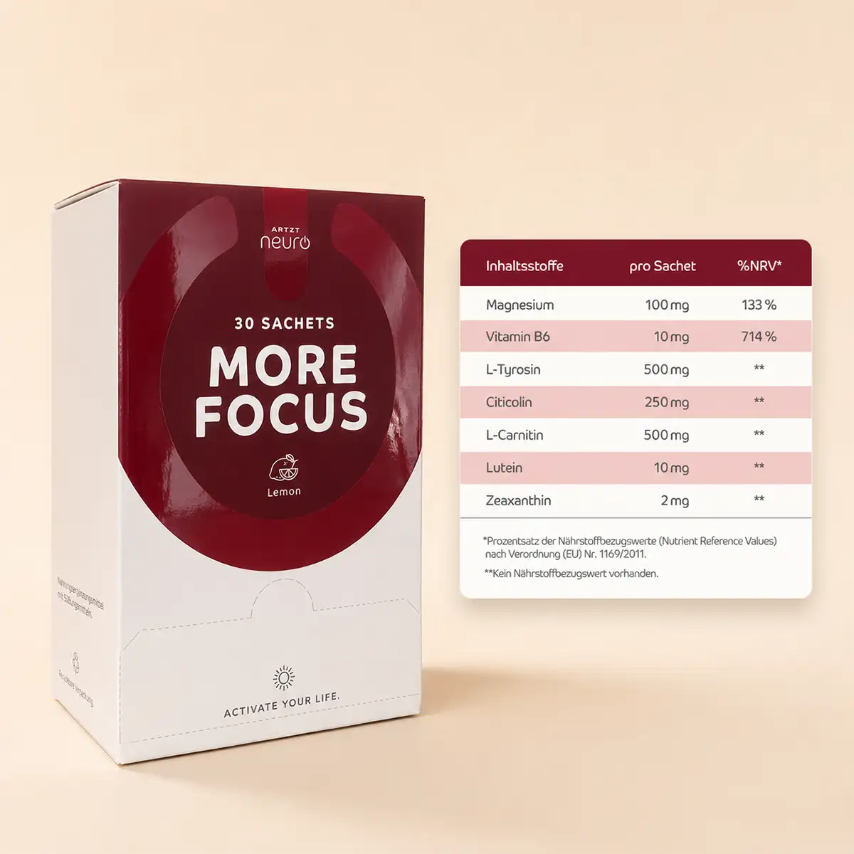 Focus + Calm Bundle | Un esprit concentré le jour. Une sérénité le soir. L'énergie comme base.
