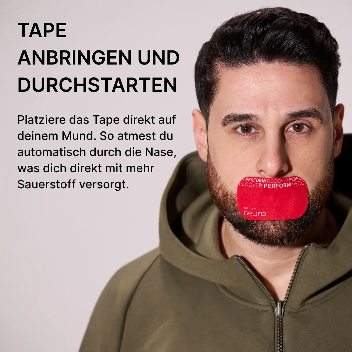 Mouth Tape Performance - 30 Stück ARTZT neuro