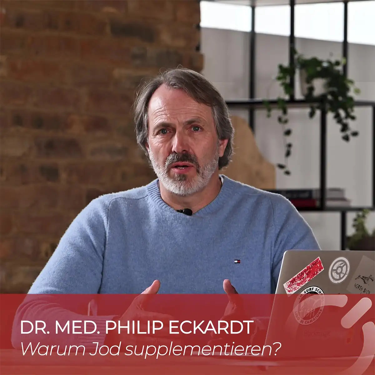 Video: Dr. Philipp Eckardt erklärt die Notwendigkeit von Jod für den menschlichen Körper.